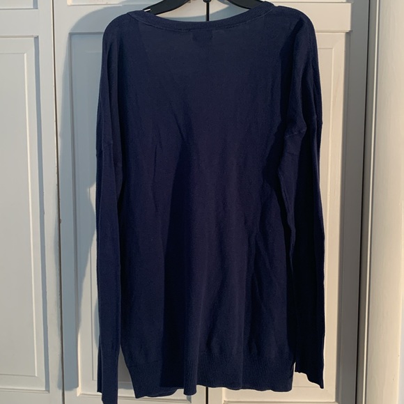 💋2:$14 Mossimo Supply Co. Navy Blue Women's Classic Cardigan Sweater - Picture 9 of 11